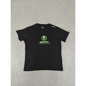 Spartan Race Beast Shirt Womens 2XL Black Craft‎ Finisher 21K 30 Obstacles Tee